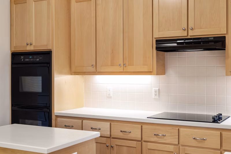Modern Calgary kitchen with fully working appliances
